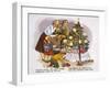 Christmas Presents, Illustration from a Children's Book, C.1950-null-Framed Giclee Print