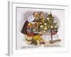 Christmas Presents, Illustration from a Children's Book, C.1950-null-Framed Giclee Print