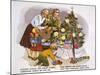 Christmas Presents, Illustration from a Children's Book, C.1950-null-Mounted Giclee Print