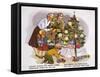 Christmas Presents, Illustration from a Children's Book, C.1950-null-Framed Stretched Canvas