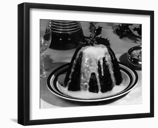 Christmas Pudding, Photo-null-Framed Photographic Print