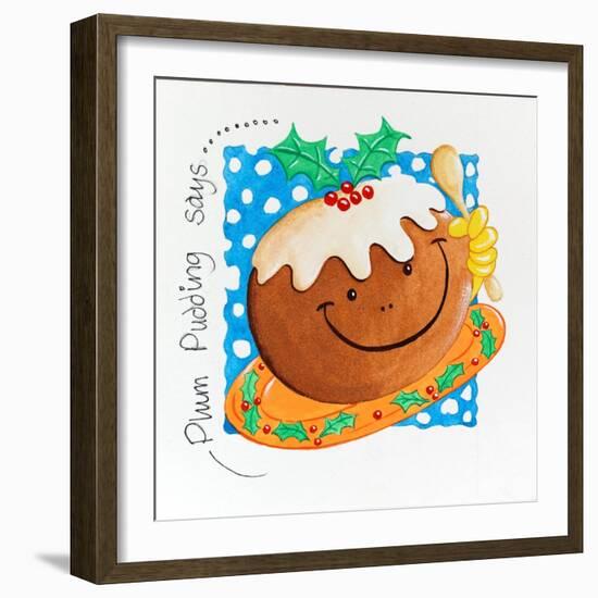 Christmas Pudding Square-Tony Todd-Framed Giclee Print