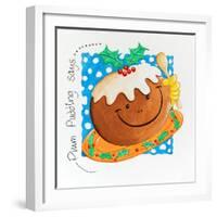 Christmas Pudding Square-Tony Todd-Framed Giclee Print