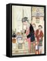 Christmas Pudding-Gillian Lawson-Framed Stretched Canvas