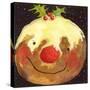 Christmas Pudding-David Cooke-Stretched Canvas