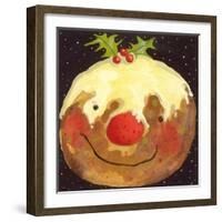 Christmas Pudding-David Cooke-Framed Giclee Print