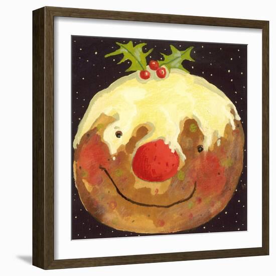 Christmas Pudding-David Cooke-Framed Giclee Print