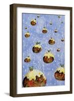 Christmas Puddings-David Cooke-Framed Giclee Print