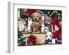 Christmas Puppies on the Loose-Jenny Newland-Framed Giclee Print