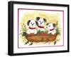 Christmas Puppies-Beverly Johnston-Framed Giclee Print