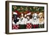 Christmas Puppies-William Vanderdasson-Framed Giclee Print