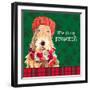 Christmas Puppy I-Lanie Loreth-Framed Art Print