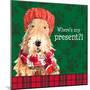 Christmas Puppy I-Lanie Loreth-Mounted Art Print