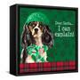 Christmas Puppy II-Lanie Loreth-Framed Stretched Canvas