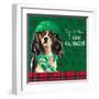 Christmas Puppy II-Lanie Loreth-Framed Art Print