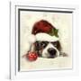 Christmas Puppy-Ali Chris-Framed Giclee Print