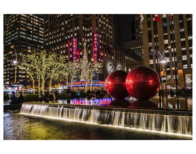 'Christmas Radio City Music Hall' Premium Giclee Print | AllPosters.com