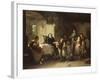 Christmas Recital-Friedrich Ortlieb-Framed Giclee Print