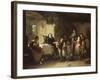 Christmas Recital-Friedrich Ortlieb-Framed Giclee Print