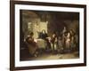 Christmas Recital-Friedrich Ortlieb-Framed Giclee Print