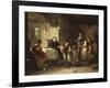 Christmas Recital-Friedrich Ortlieb-Framed Giclee Print