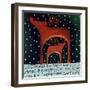 Christmas Reindeer, 2000-Emma A.L. Greaves-Framed Giclee Print