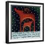 Christmas Reindeer, 2000-Emma A.L. Greaves-Framed Giclee Print