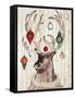 Christmas Reindeer I-Elizabeth Medley-Framed Stretched Canvas