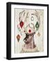 Christmas Reindeer I-Elizabeth Medley-Framed Art Print