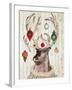 Christmas Reindeer I-Elizabeth Medley-Framed Art Print