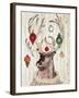 Christmas Reindeer I-Elizabeth Medley-Framed Art Print