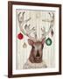 Christmas Reindeer II-Elizabeth Medley-Framed Art Print