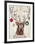 Christmas Reindeer II-Elizabeth Medley-Framed Art Print