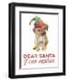 Christmas Retriever Puppy I-Lanie Loreth-Framed Art Print