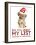 Christmas Retriever Puppy II-Lanie Loreth-Framed Art Print