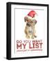 Christmas Retriever Puppy II-Lanie Loreth-Framed Art Print