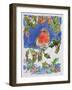 Christmas Robin, 1996-Diane Matthes-Framed Giclee Print