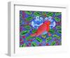 Christmas Robin, 2012-Jane Tattersfield-Framed Giclee Print