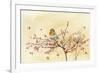 Christmas Robin-Lauren Wan-Framed Premium Giclee Print