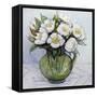 Christmas Roses, 1984-Gillian Lawson-Framed Stretched Canvas