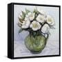 Christmas Roses, 1984-Gillian Lawson-Framed Stretched Canvas