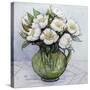 Christmas Roses, 1984-Gillian Lawson-Stretched Canvas