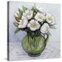 Christmas Roses, 1984-Gillian Lawson-Stretched Canvas