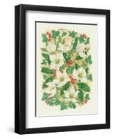 Christmas Roses, 1997-Linda Benton-Framed Premium Giclee Print