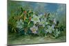 Christmas Roses and Holly-Albert Williams-Mounted Giclee Print