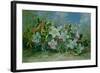 Christmas Roses and Holly-Albert Williams-Framed Giclee Print