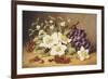 Christmas Roses with Mistletoe-Emma Walter-Framed Giclee Print