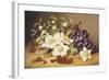 Christmas Roses with Mistletoe-Emma Walter-Framed Giclee Print