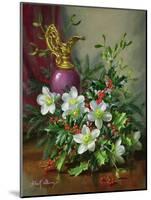 Christmas Roses-Albert Williams-Mounted Giclee Print