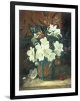 Christmas Roses-William Jabez Muckley-Framed Premium Giclee Print